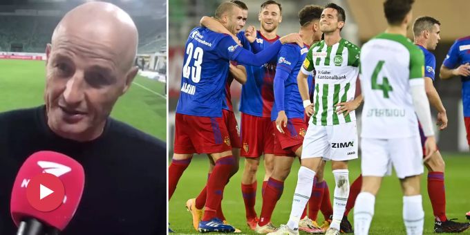 Nach 1:3-Pleite - FCSG-Zeidler: «Basel hat unendlich auf Zeit gespielt»