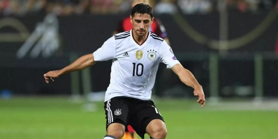 Würde Deutschland gerne in Tokio vertreten: Lars Stindl. Foto: picture alliance / Uli Deck/dpa
