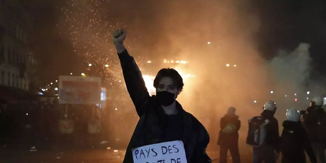 frankreich protest polizeigewalt