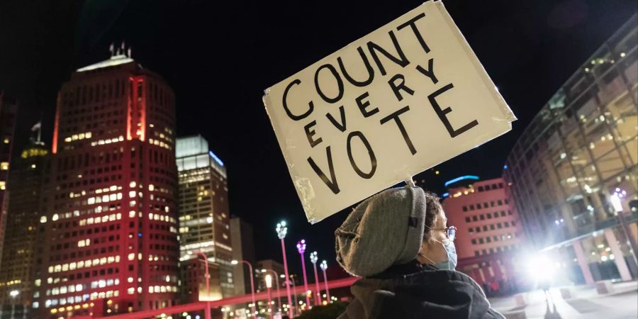 Election 2020 Protests Detroit