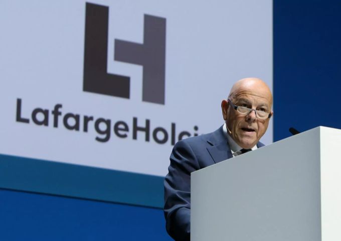 Beat Hess, Verwaltungsratspräsident von Lafarge Holcim, anlässlich der GV 2017. Beat Hess Lafarge Holcim