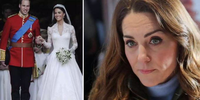 Kate Middleton trug auf ihrer Hochzeit Diadem der Queen