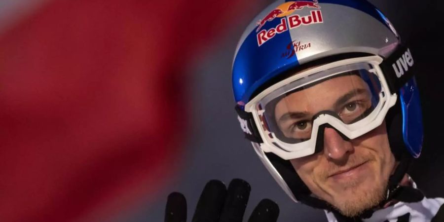 Darf ab der dritten Vierschanzentournee-Station mitwirken: Gregor Schlierenzauer aus Österreich. Foto: Swen Pförtner/dpa