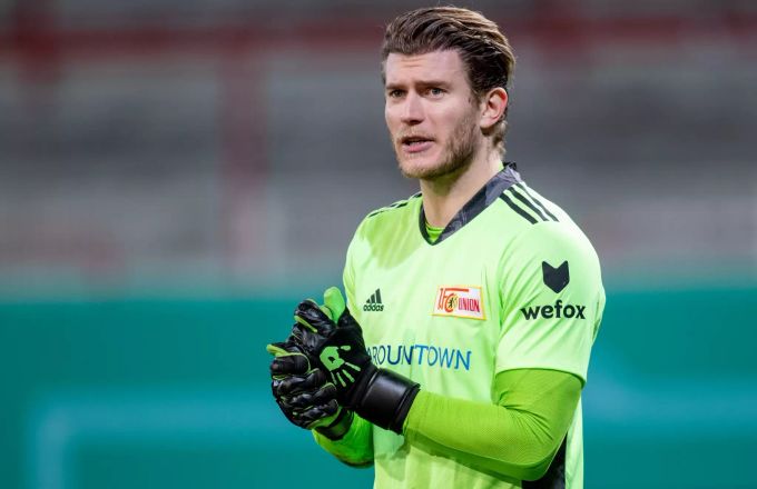 Loris Karius bei seinem Debüt für Union Berlin bei der 2:3-Pokalpleite gegen Paderborn. Loris Karius