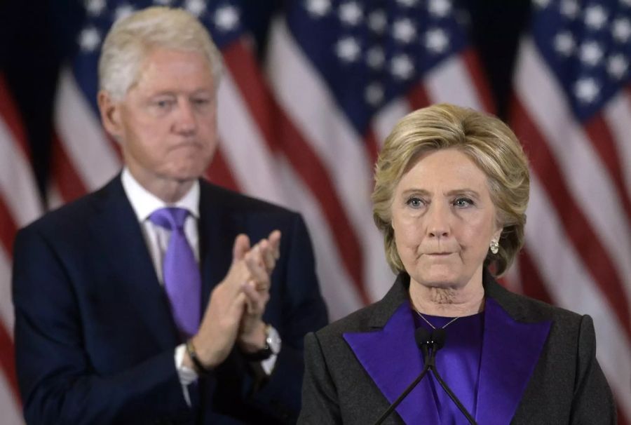 Bill Hillary Clinton US-Wahlen