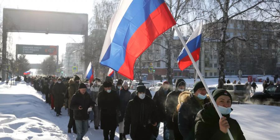 Proteste in Russland