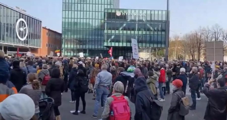 Anti-Corona-Demo Basel