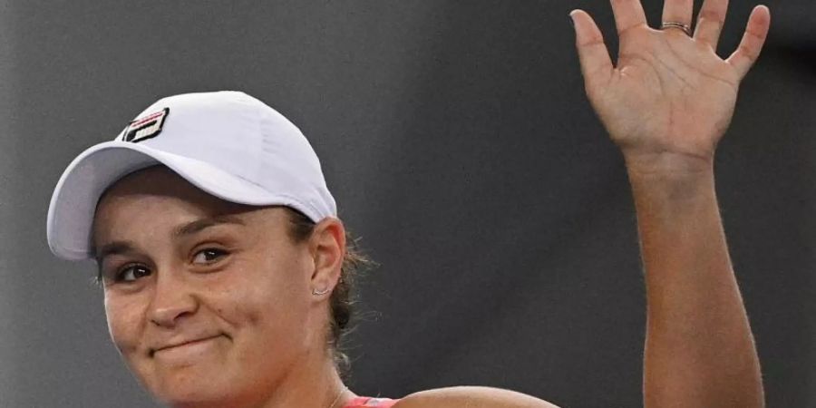 Perfektes Grand-Slam-Comeback für Ashleigh Barty bei den Australian Open. Foto: Dean Lewins/AAP/dpa