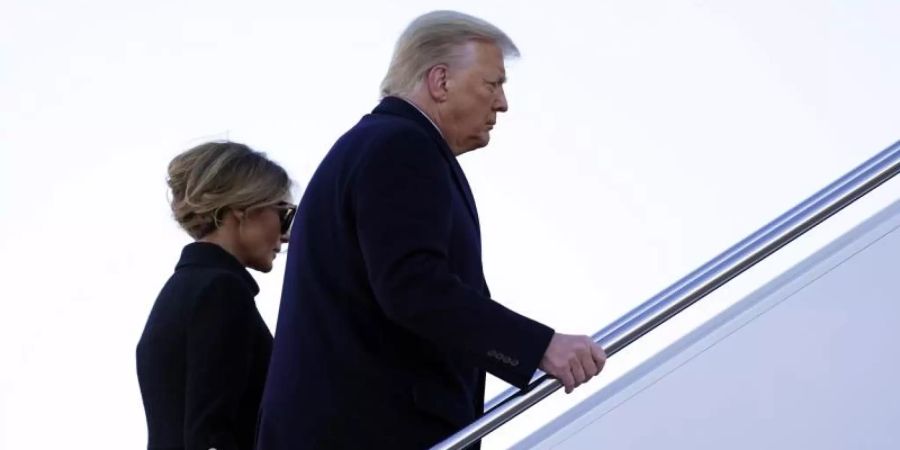 Das Amtsenthebungsverfahren gegen den früheren US-Präsidenten Donald Trump nimmt Fahrt auf. Foto: Manuel Balce Ceneta/AP/dpa