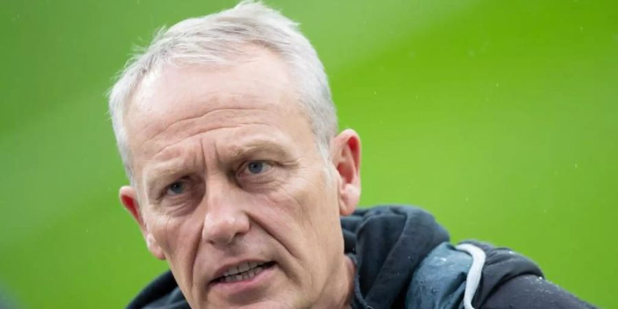 Hätte seinen Spielern gerne eine längere Pause gegönnt: Freiburg-Coach Christian Streich. Foto: Tom Weller/dpa