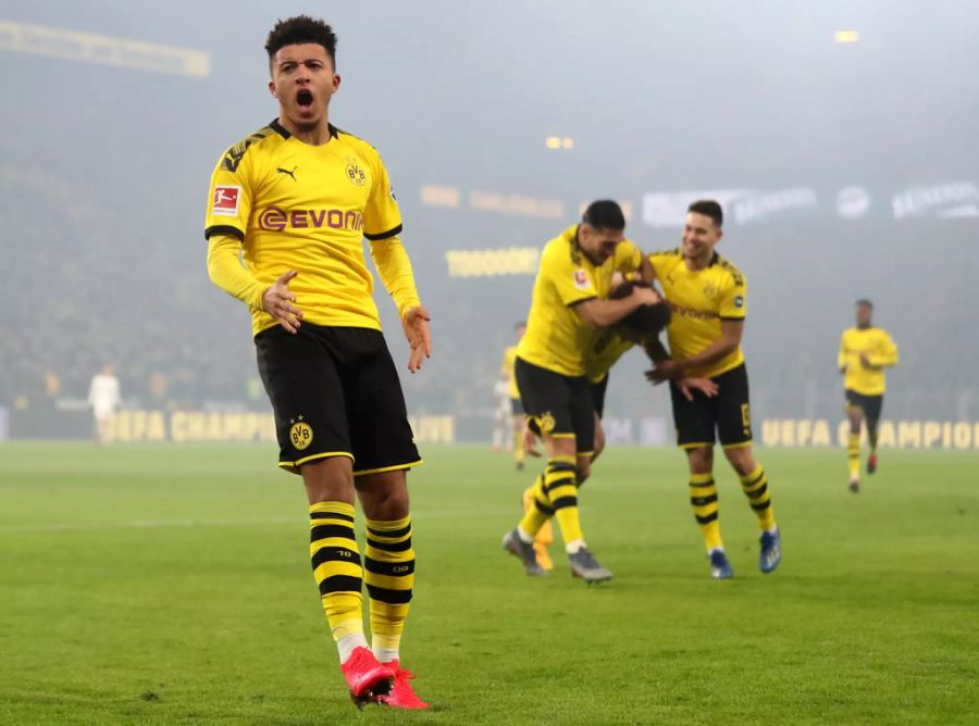 Jadon Sancho verbuchte in der vergangenen Bundesliga-Saison 17 Tore und 17 Vorlagen für den BVB.