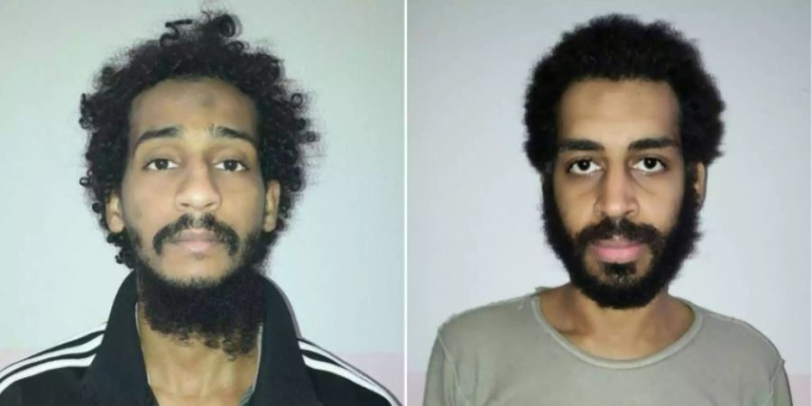 IS-Kämpfer El Shafee ElSheikh (l.) und Alexanda Kotey