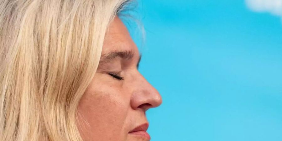 Soll deutlich früher von der Corona-Testpanne in Bayern informiert worden sein: Melanie Huml (CSU), Staatsministerin für Gesundheit und Pflege. Foto: Peter Kneffel/dpa