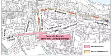 Einbau des Deckbelags