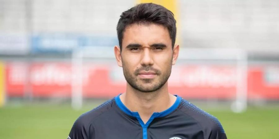 Spielte in der vergangenen Saison auf Leihbasis beim SC Paderborn: Gerrit Holtmann. Foto: Friso Gentsch/dpa