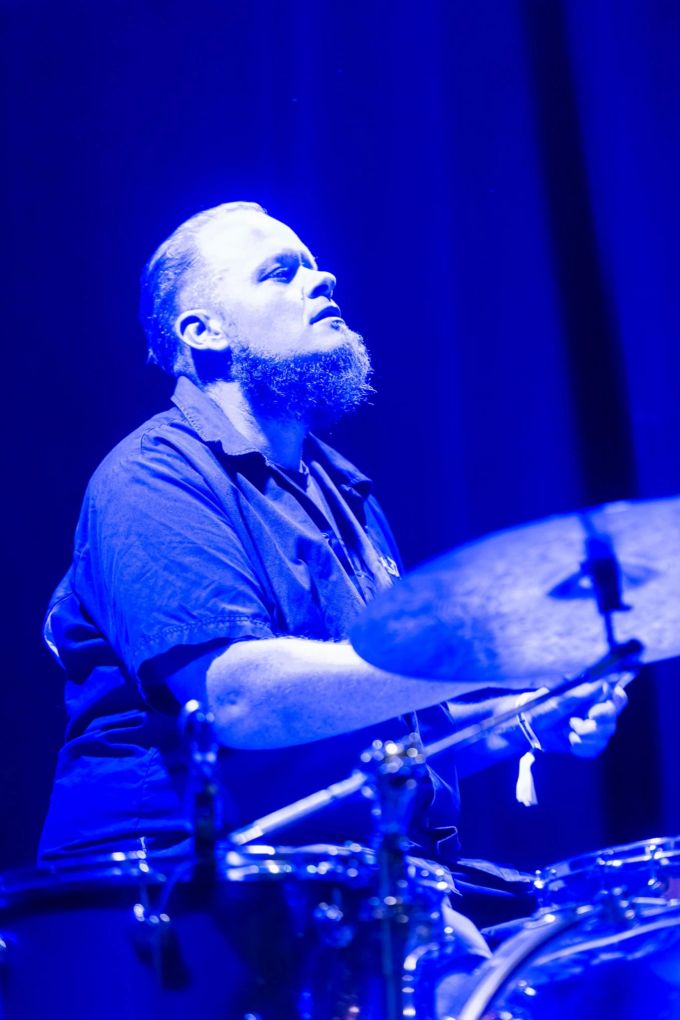 Drummer Roger Meier hat den Überblick.