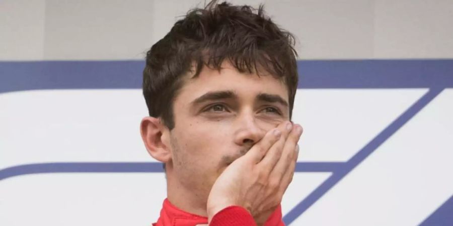 Charles Leclerc kehrt mit gemischten Gefühlen an den Ort seines ersten Formel-1-Sieges vor einem Jahr zurück. Foto: Benoit Doppagne/BELGA/dpa
