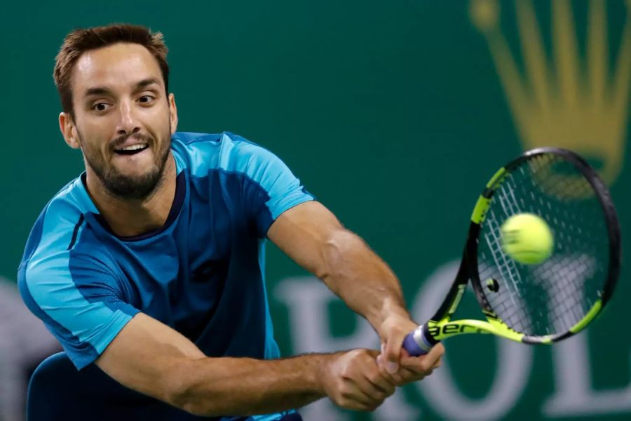 Viktor Troicki an der von Novak Djokovic organisierten Adria Tour.