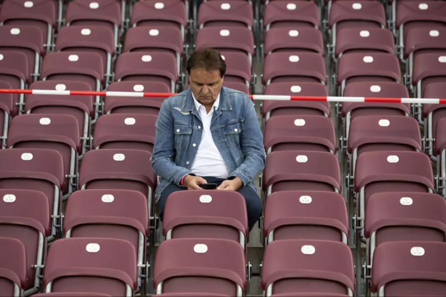 Sitzt der Sion-Capo bald alleine auf der Tribüne?