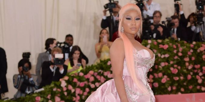 Nicki Minaj an der Met Gala 2019. nicki minaj