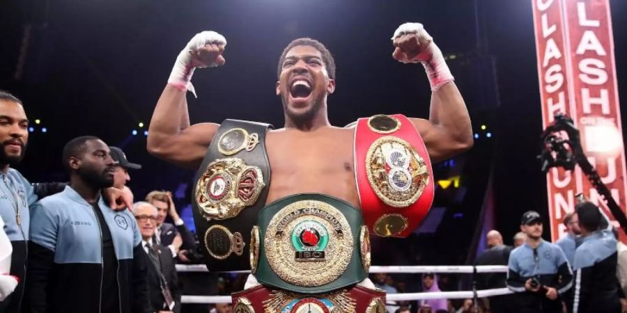 Will seinen WM-Titel in London verteidigen: Anthony Joshua. Foto: Nick Potts/PA Wire/dpa