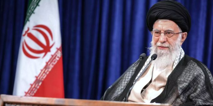 Ajatollah Ali Chamenei, oberster Führer des Iran, hält eine Rede anlässlich des muslimischen Feiertags Eid al-Adha, der auch als «Opferfest» bekannt ist. Iran Ajatollah Ali Chamenei