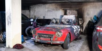 Brand in einer Einstellhalle