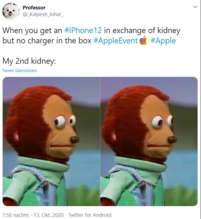 Reaktionen zum neuen iPhone 12 von Apple. iPhone Apple