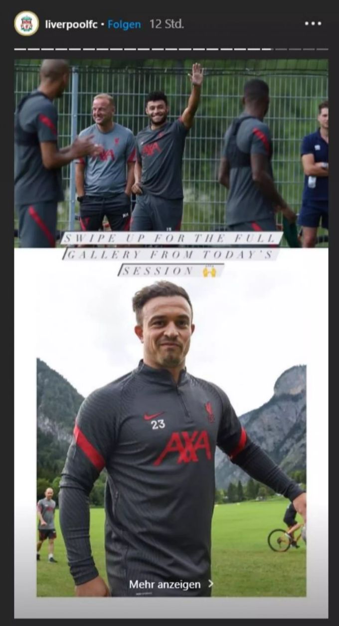 FC Liverpool Xherdan Shaqiri