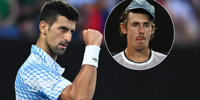 De Minaur chancenlos - Djokovic rast an Australian Open in Viertelfinal