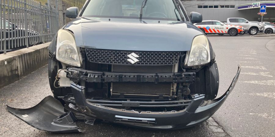 Verkehrsunfall mit Sachschadenfolge in Schwanden