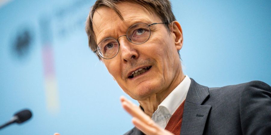 «Ich muss mich mit dem medizinischen Problem beschäftigen, was wir jetzt haben»: Karl Lauterbach.