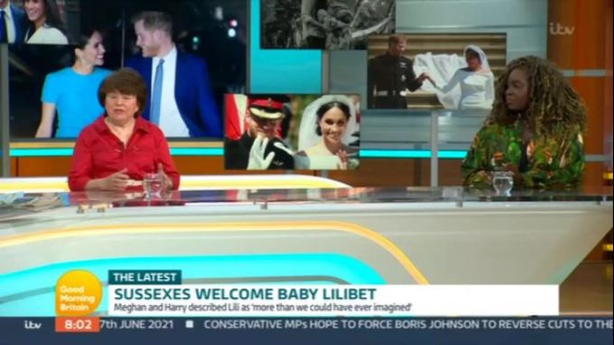 Afua Adom (rechts) verteidigt Meghans Babynamen. meghan