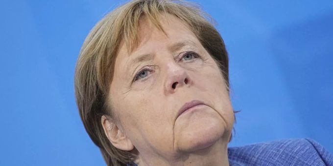 10.06.2021, Berlin: Bundeskanzlerin Angela Merkel (CDU) nimmt an der Pressekonferenz nach der Ministerpräsidentenkonferenz teil. Foto: Michael Kappeler/dpa-pool/dpa +++ dpa-Bildfunk +++ Ministerpräsidentenkonferenz