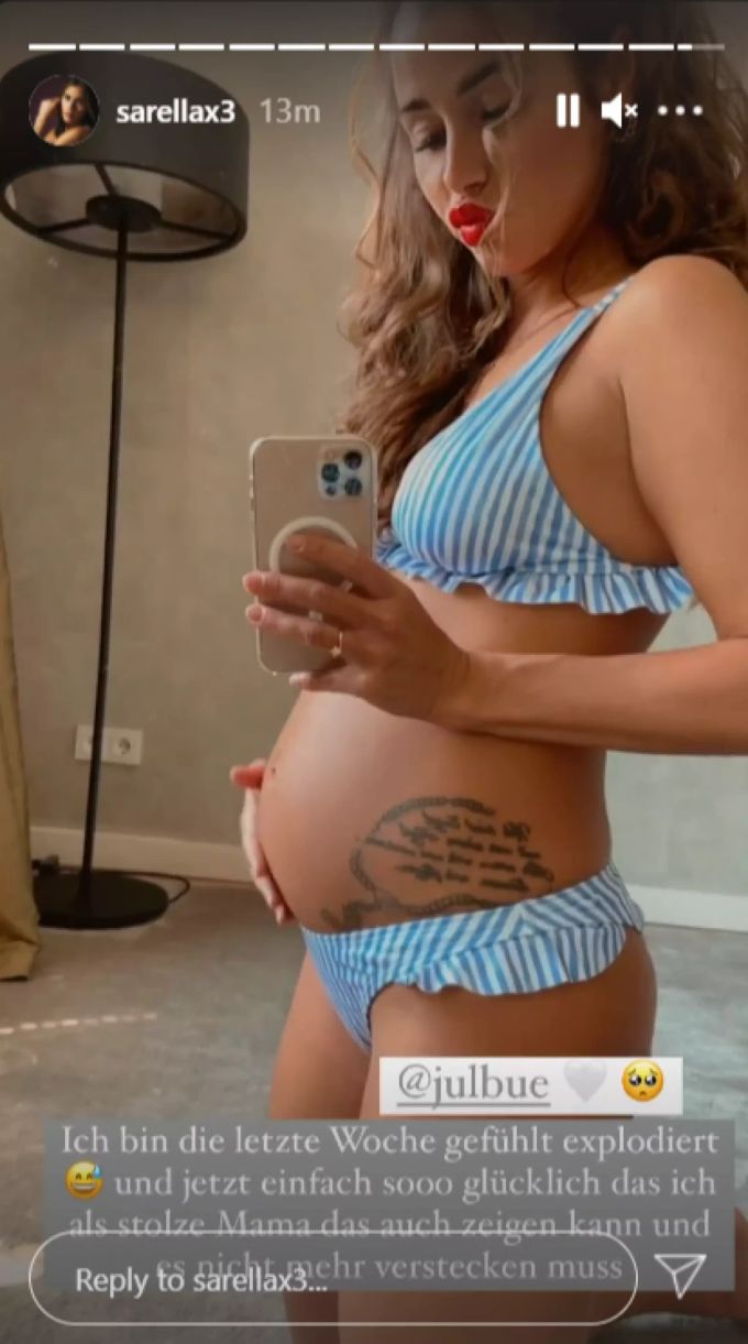 Lombardi-Ex Sarah Engels ist zum zweiten Mal schwanger!