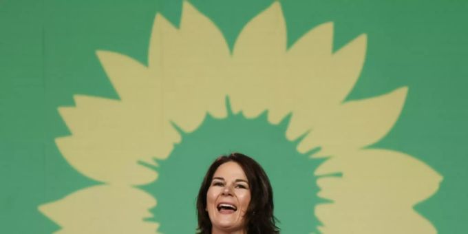 Grünen-Kanzlerkandidatin Annalena Baerbock Kanzlerkandidatin