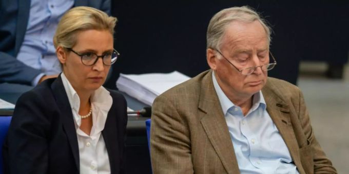 Alice Weidel und Alexander Gauland (AfD) Alice Weidel