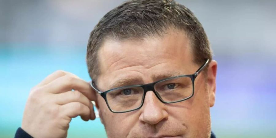 Max Eberl, Sportdirektor von Mönchengladbach, strebt den Wiedereinzug in die Europa League an. Foto: Soeren Stache/dpa-Zentralbild/dpa