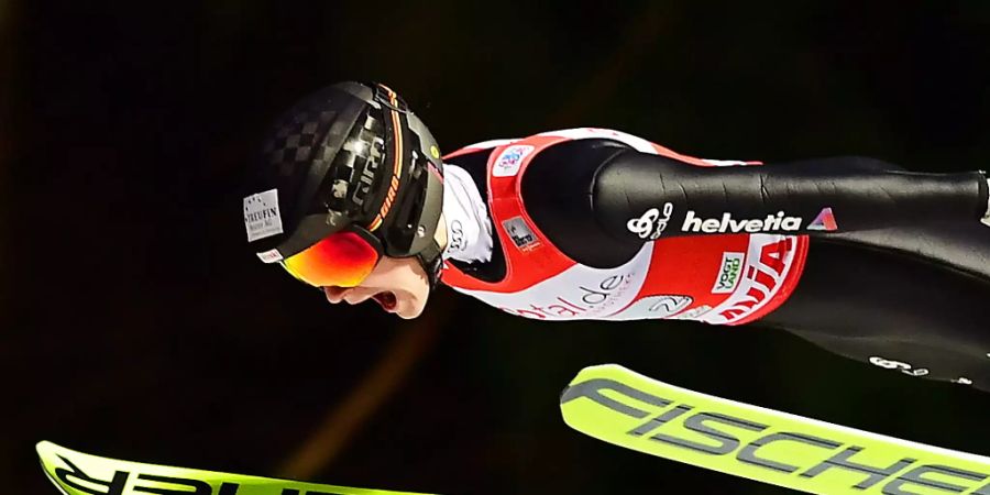 Hielt sich als zweiter Schweizer beim Teamspringen in Klingenthal achtbar: Dominik Peter