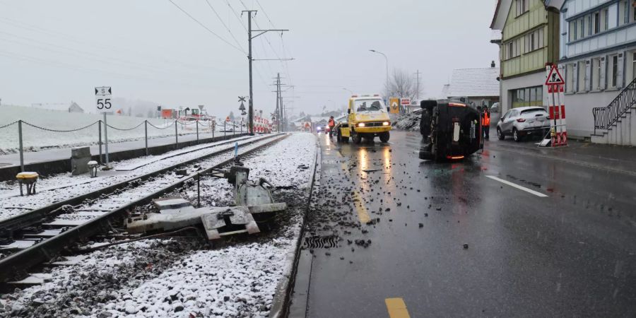 Unfallendlage in Meistersrüte