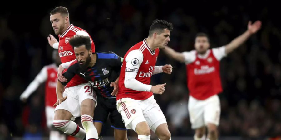 Captain Granit Xhaka steht bei Arsenal arg in der Kritik