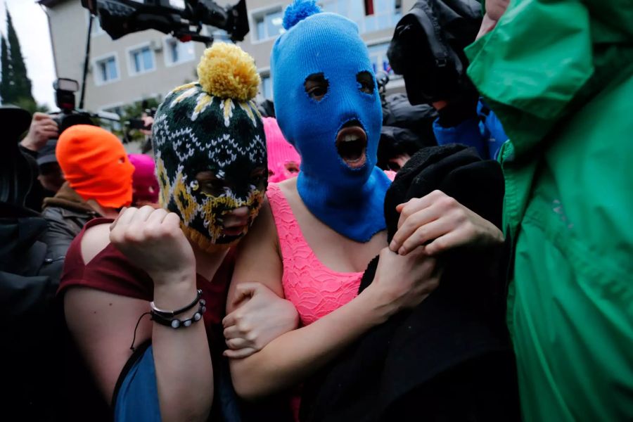 Pussy-Riot-Frontfrau Tolokonnikowa