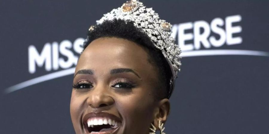 Zozibini Tunzi, die Miss Südafrika 2019, ist neue «Miss Universe». Foto: Robin Rayne/ZUMA Wire/dpa