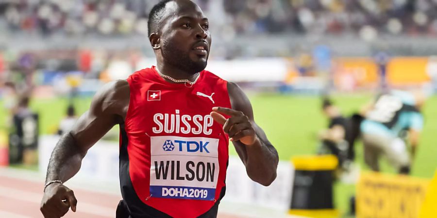Alex Wilson muss sich im Halbfinal über 200 m gewaltig steigern