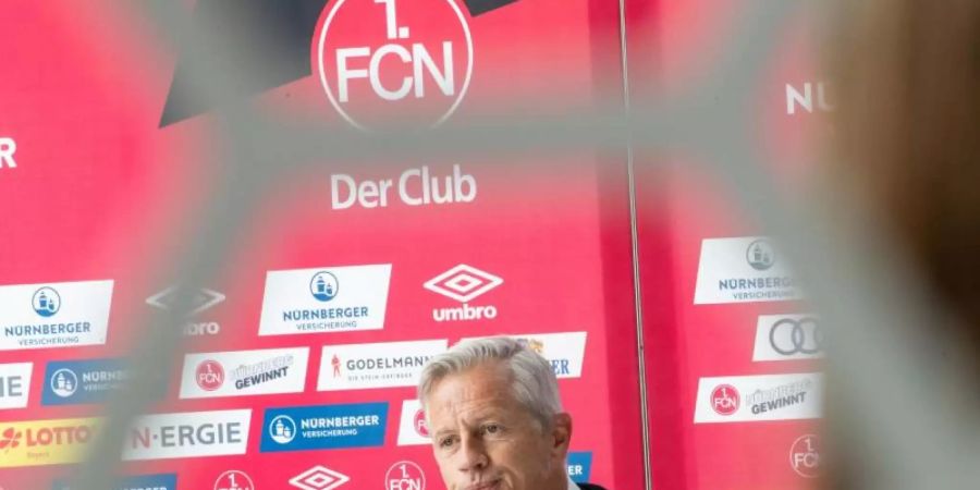 Jens Keller ist der neue Trainer des 1. FC Nürnberg. Foto: Daniel Karmann/dpa