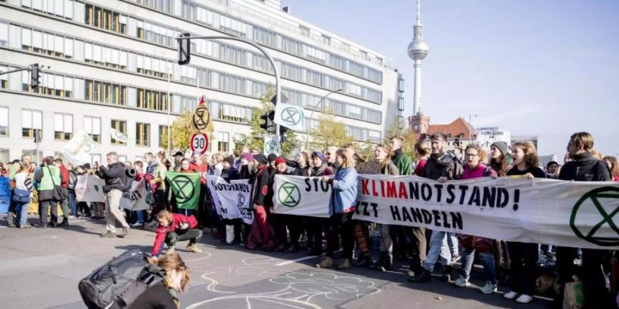 Fort Extinction Rebellion Aktivisten