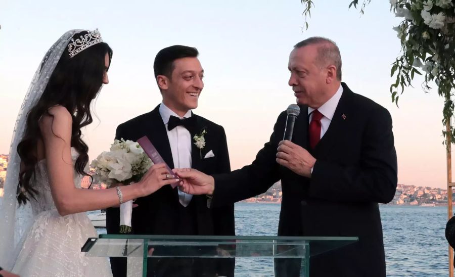 Mesut Özil Recep Erdogan