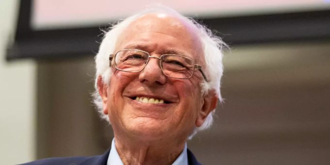 Der US-Präsidentschaftsbewerber Bernie Sanders. Bernie Sanders