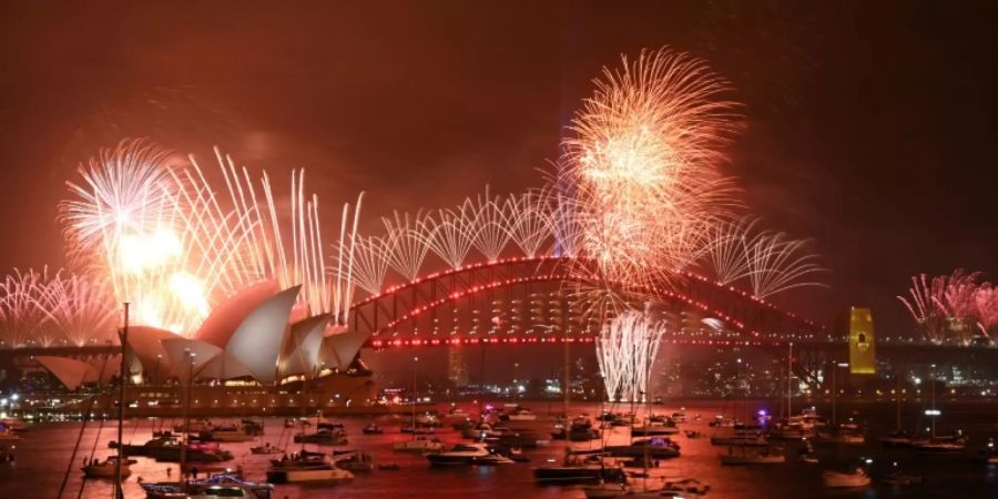 Feuerwerk in Sydney