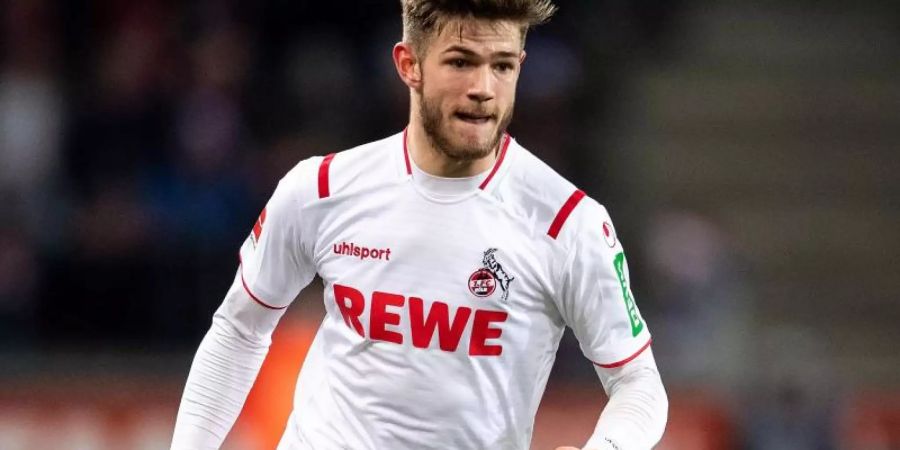 Beim 1. FC Köln der Shootingstar: Jan Thielmann. Foto: Marius Becker/dpa